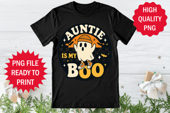 Auntie in My Boo Sublimation T-shirt Review