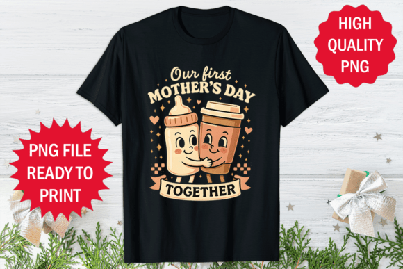 Coffee Lover Mother s Day T-shirt Design Review