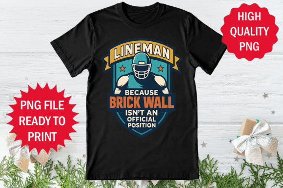 Funny Lineman Football Lover T-shirt Png Review