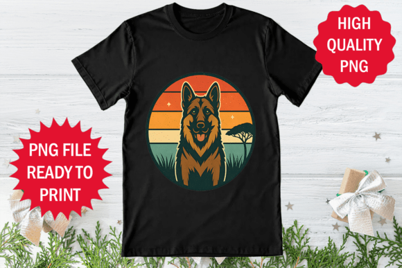 German Shepherd Dog Lover T-shirt Png Review