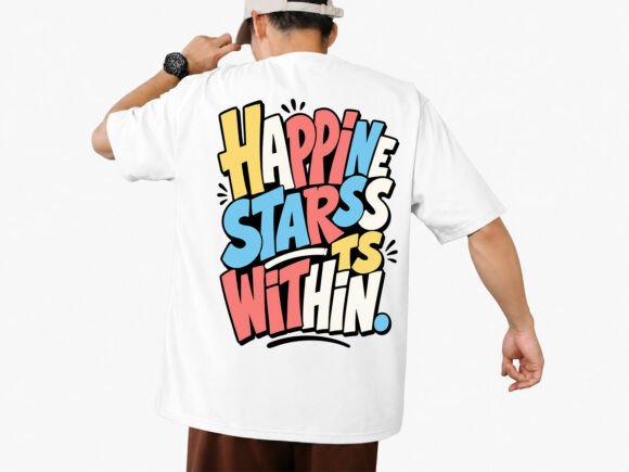 Happiness Within Typography T-Shirt Review