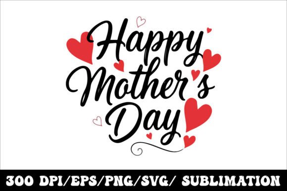Happy Mother's Day Typography Design Review