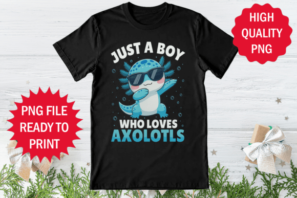 Just a Boy Who Loves Axolotl T-shirt Review