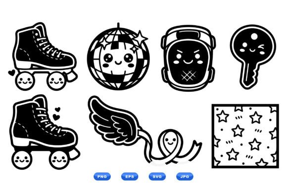 Kawaii Roller Disco Icons Review