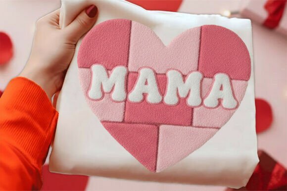 Latch Hook Heart PNG, Mama Sublimation Review
