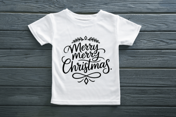 Merry Merry Christmas T-Shirt Design Review