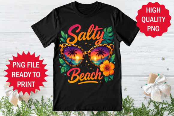 Salty Beach Summer T-shirt Sublimation Review