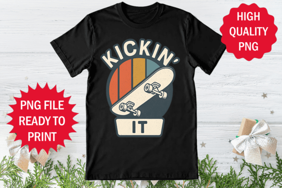 Skateboard Player Retro Design T-shirt Review