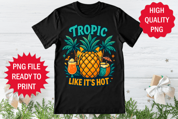Summer T-shirt Pineapple Summer Vibe Png Review
