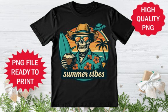 Summer T-shirt Sublimation Clipart Png Review