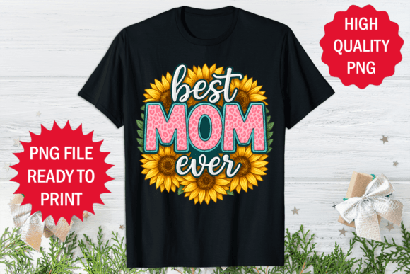 Sunflower Mother s Day T-shirt Design Review
