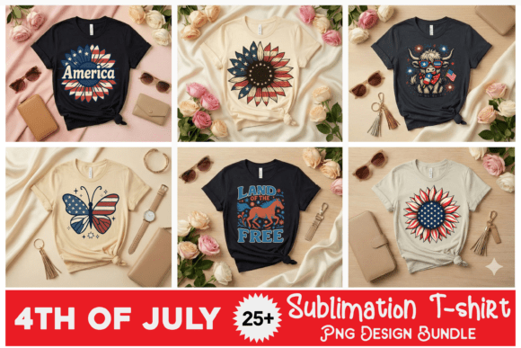 USA 4th of July T-shirt Design Bundle Review