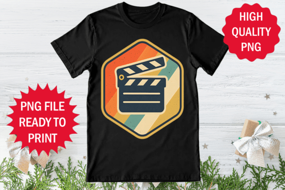 Vintage Movie Lover Retro T-shirt Art Review